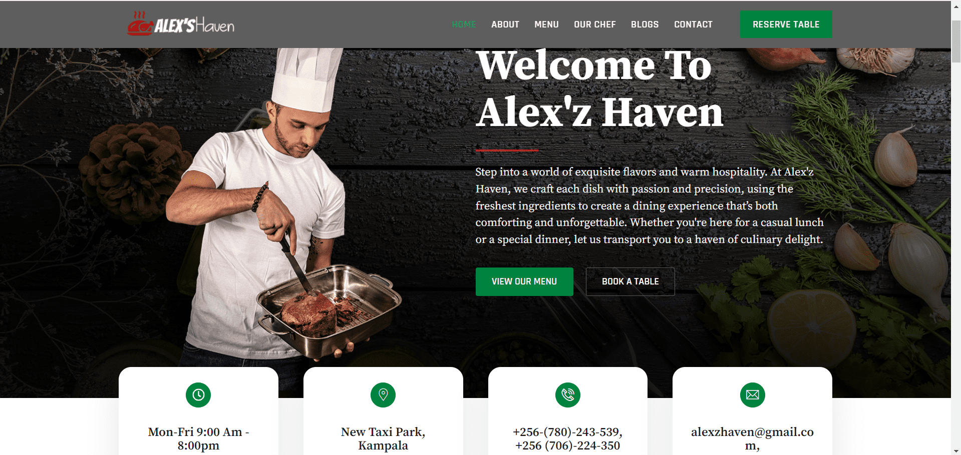 Culinary Excellence Online